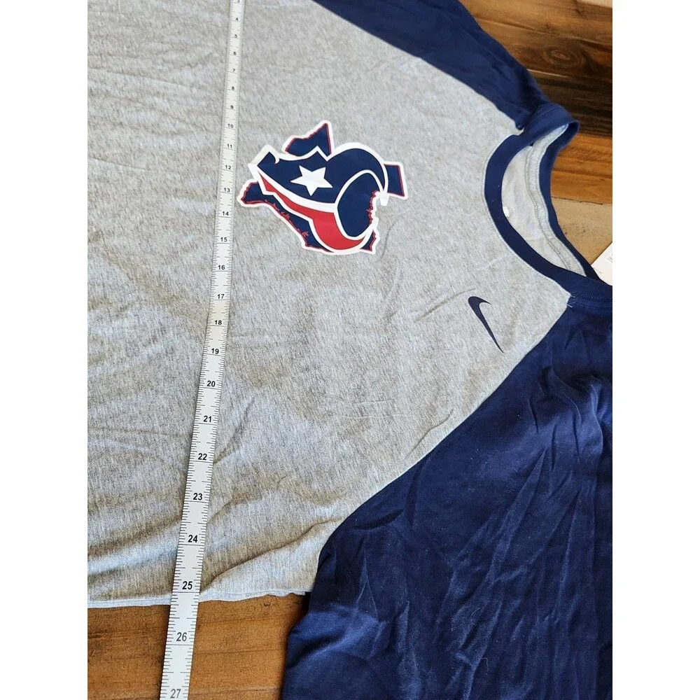 Houston Texans Nike Tee Shirt Blue Size Men's Size 3XL NEW WITH TAGS! MSRP$30.00